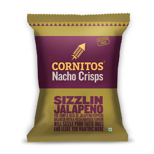 Corn Nachos Sizzlin Jalapeno (55G)
